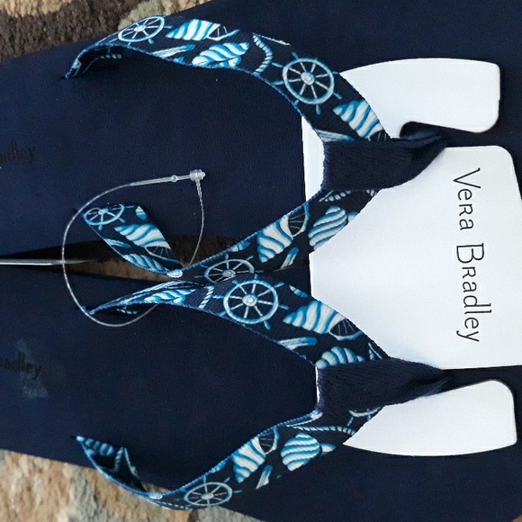 5x*Host Pick*Vera Bradley flip flop sandals - Picture 3 of 12